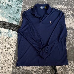 Polo by Ralph Lauren Men's Deep Blue Polo Shirt